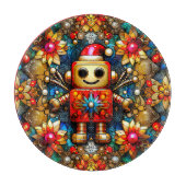 KERSTROBOT ~ Snijplank (Voorkant)