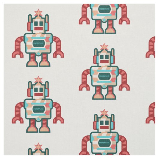 kerstrobot stof (Swatch)