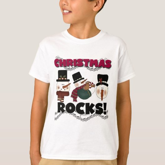 kerstRocks T-shirts en cadeautjes (Voorkant)