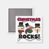 kerstRocks T-shirts en cadeautjes Magneet (Voorkant / Achterkant)
