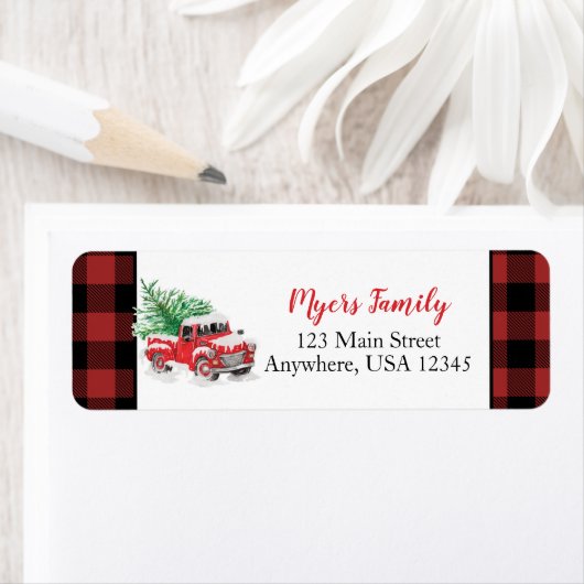 Kerstrode biefstuk etiket (Insitu)