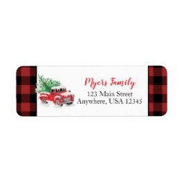 Kerstrode biefstuk etiket