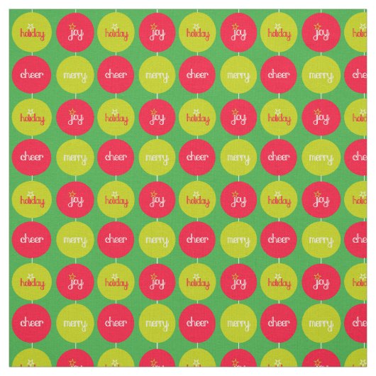 kerstrode bolle stoffen (Swatch)