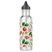 kerstrode bollen, Poinsettia Parts en Nut Waterfles (Links)