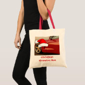 Kerstrode corvette tote bag (Voorkant (product))