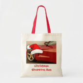 Kerstrode corvette tote bag (Voorkant)