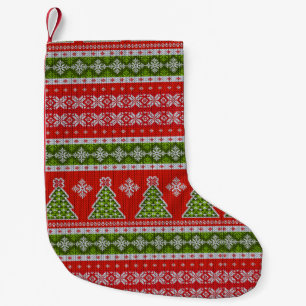kerstrode Feestdagen  Kleine Kerstsok