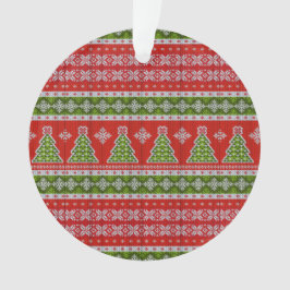 Kerstrode groene Feestdagen Elegant Ornament