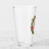 Kerstrode groene reuzenbril voor Ivy Typografie Glas (Rechts)