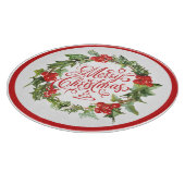 Kerstrode groene reuzenbril voor Ivy Typografie Snijplank (Hoek)