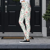 Kerstrode Holly Berries Leggings