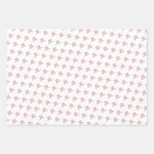 Kerstrode kardinale verpakking gecoördineerd inpakpapier vel (Voorkant 3)