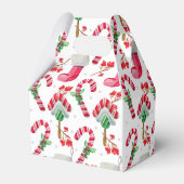 kerstrode kousen en snoepriet bedankdoosjes (Achterkant)