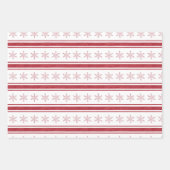 kerstrode kousen, papierbladen voor het verpakken inpakpapier vel (Voorkant 3)