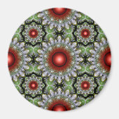 kerstrode magneet (Voorkant)