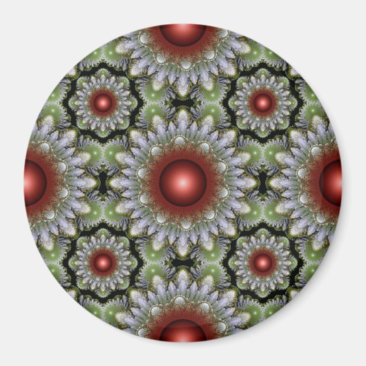 kerstrode magneet (Voorkant)