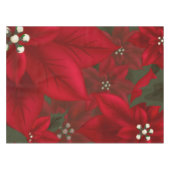 Kerstrode Poinsettia Tafelkleed (Voorkant (Horizontaal))