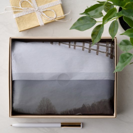 Kerstrode schuur met spectaculaire lichtgevende bo tissuepapier (Geschenk)