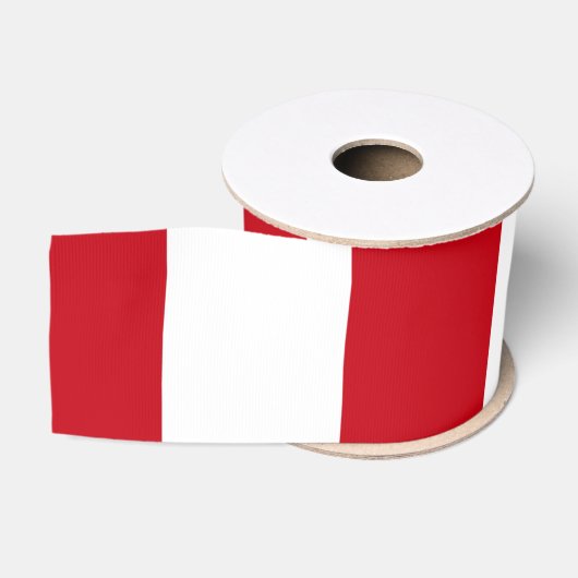 kerstrode strepen, cadeaubonbons grosgrain lint (Spoel)