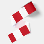 kerstrode strepen, cadeaubonbons grosgrain lint (Achterkant)
