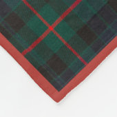 Kerstrode tonijn met foto opa fleece deken (Hoek)