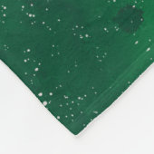 Kerstrode  vrachtwagen Buffalo Pset Naam toevoegen Fleece Deken (Hoek)