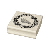 Kerstrode vrachtwagen rubberstempel (Stempel)