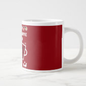 kerstrode wijn Glühwein Grote Koffiekop (Rechts)