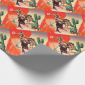 Kerstrodeo Cadeaupapier (Hoek)