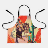 Kerstrodeo Schort (Voorkant)