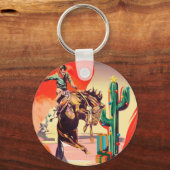 Kerstrodeo Sleutelhanger (Voorkant)