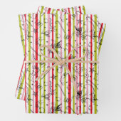  kerstroestpatroon inpakpapier vel (In situ)