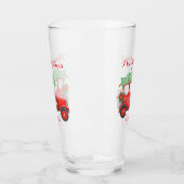 Kerstroetauto Feestdagen Glass Cup Glas (Links)