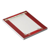 Kerstrol Notitieblok (Schuin)