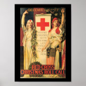 Kerstrolle Wereldoorlog II Poster (Voorkant)