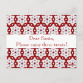 Kerstrood Briefkaart (Achterkant)