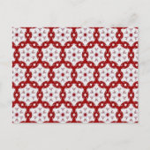 Kerstrood Briefkaart (Voorkant)