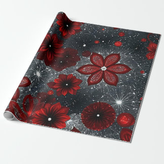 Kerstrood Cadeaupapier