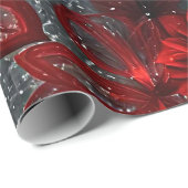 Kerstrood Cadeaupapier (Rol Hoek)