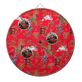 Kerstrood Dartbord