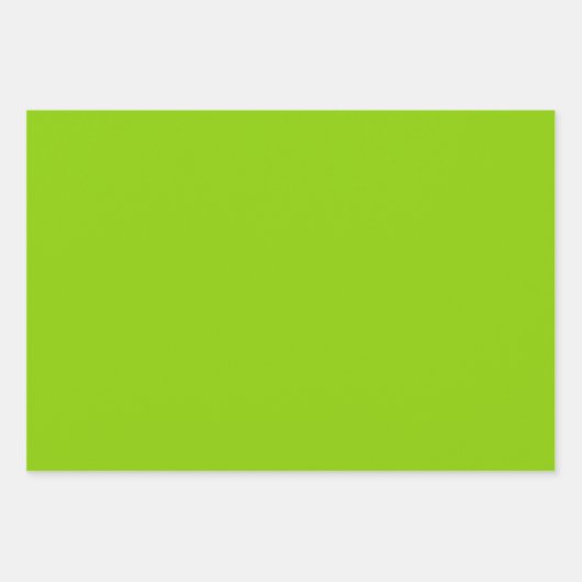 Kerstrood en brat groen inpakpapier vel (Voorkant 3)