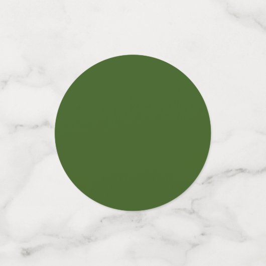 Kerstrood en donkergroen met strepen en Stippen Confetti (Kleine voorkant)