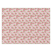 Kerstrood en groen-maanpatroon tafelkleed (Voorkant (Horizontaal))