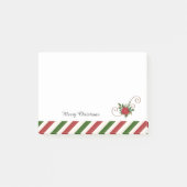 Kerstrood en groen post-it® notes (Voorkant)