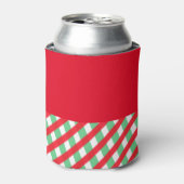 Kerstrood en groene koeler (Blikje Voorkant)