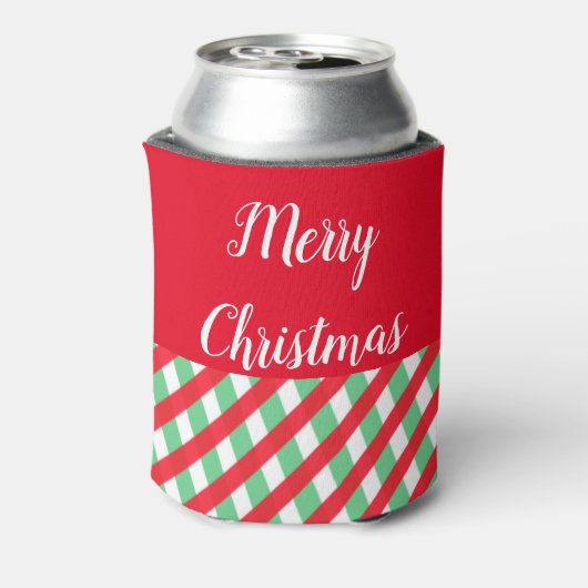 Kerstrood en groene koeler (Blikje Achterkant)