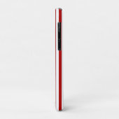 Kerstrood en wit gestreept iPhone 11 Case-Mate iPhone Case (Achterkant/links)