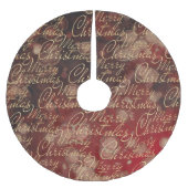 Kerstrood goud kerstboom rok (Voorkant)