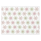 kerstrood groen feesttekenteken tafelkleed (Voorkant (Horizontaal))