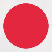 Kerstrood Labels (Design 1)